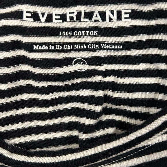 EVERLANE Striped Relaxed Tee Dress - Picture 8 of 8